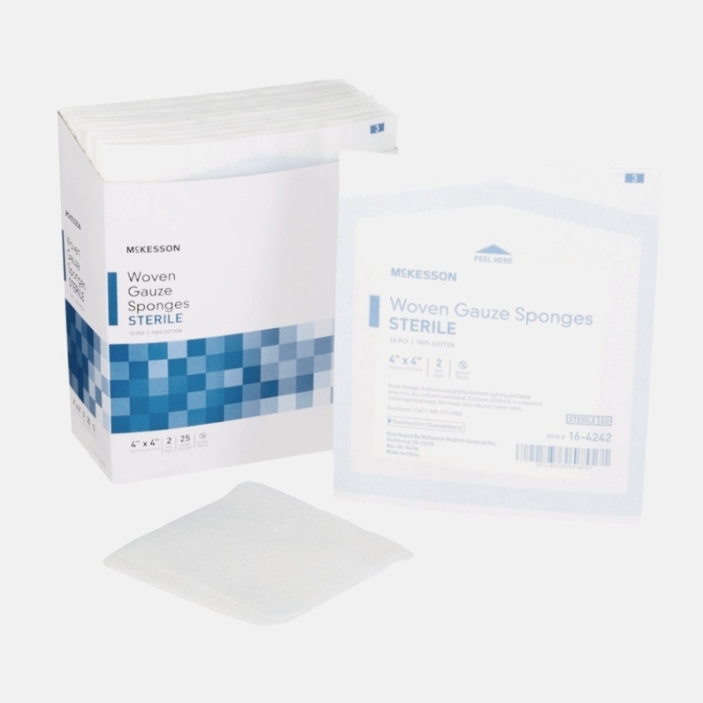McKesson Woven Gauze Sterile Sponges/ Medical/ Wound Healing/ FirstAid